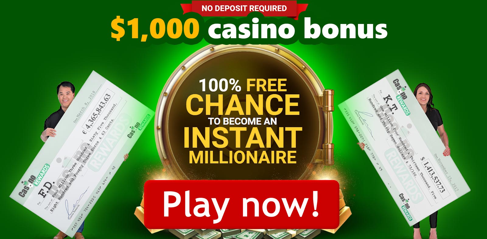 Get your bonus on Lucky Heroes Casino